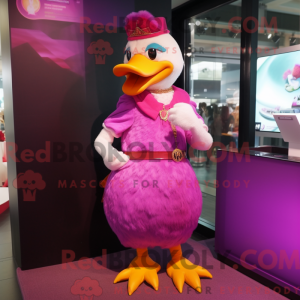 Máscara Magenta de Pato...