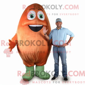 Rust Agurk maskot drakt...