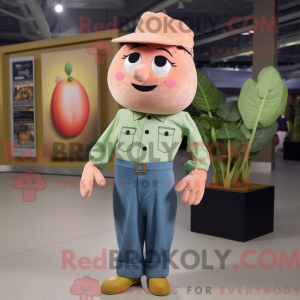 Peach Selleri maskot...