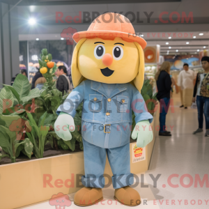 Personaggio mascotte Peach...