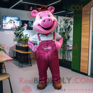 Máscara Magenta Sow com...
