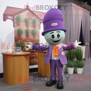 Lavender Goulash mascot...