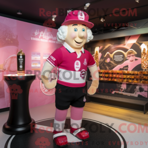 Pink Guinness maskot...