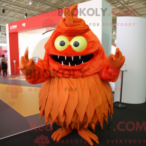 Personaggio mascotte demone...