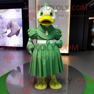 Maskotdraktfigura Green...