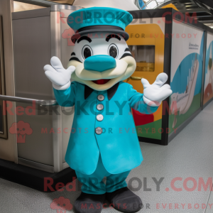 Maskotka Teal Ring Master...