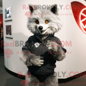 Silver Fox-maskotdraktfigur...