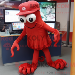 Máscara de polvo vermelho...