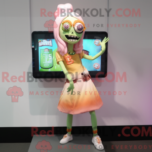 Personaggio mascotte Peach...