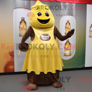 Brown Bottle Of Mustard...