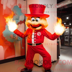Red Fire Eater maskot...