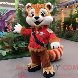Disfraz de mascota Rust Red...