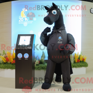 Black Mare mascottekostuum...
