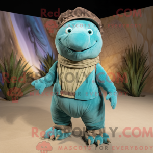 Cyaan Glyptodon...