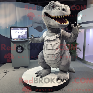 Personaggio mascotte T Rex...