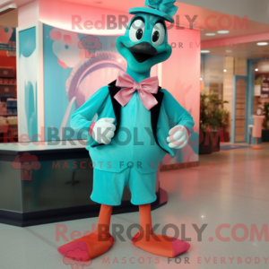 Postava maskota Teal...