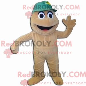 Tan Pepper mascottekostuum...