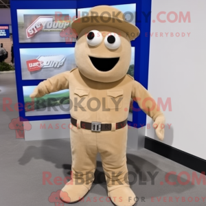 Costume de mascotte de Tan...