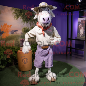 Lavendel boerged maskot...
