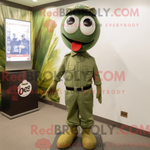 Costume mascotte d Olive...