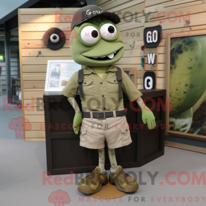 Costume mascotte d Olive...