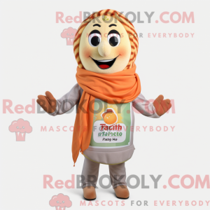 Pfirsich-Falafel-Maskottche...