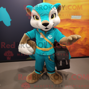 Turkis Marten maskot...