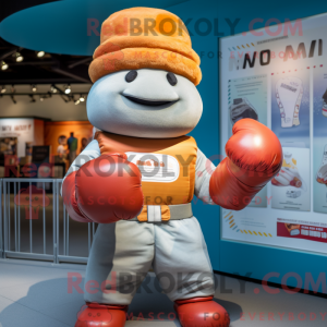 Boksehandske maskot kostume...