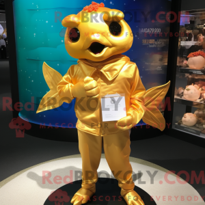 Gull Goldfish maskot...