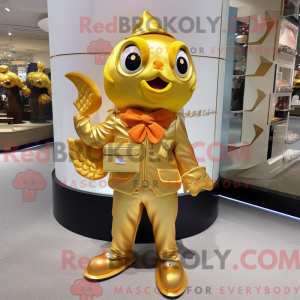 Gull Goldfish maskot...