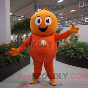 Postava maskota Orange...