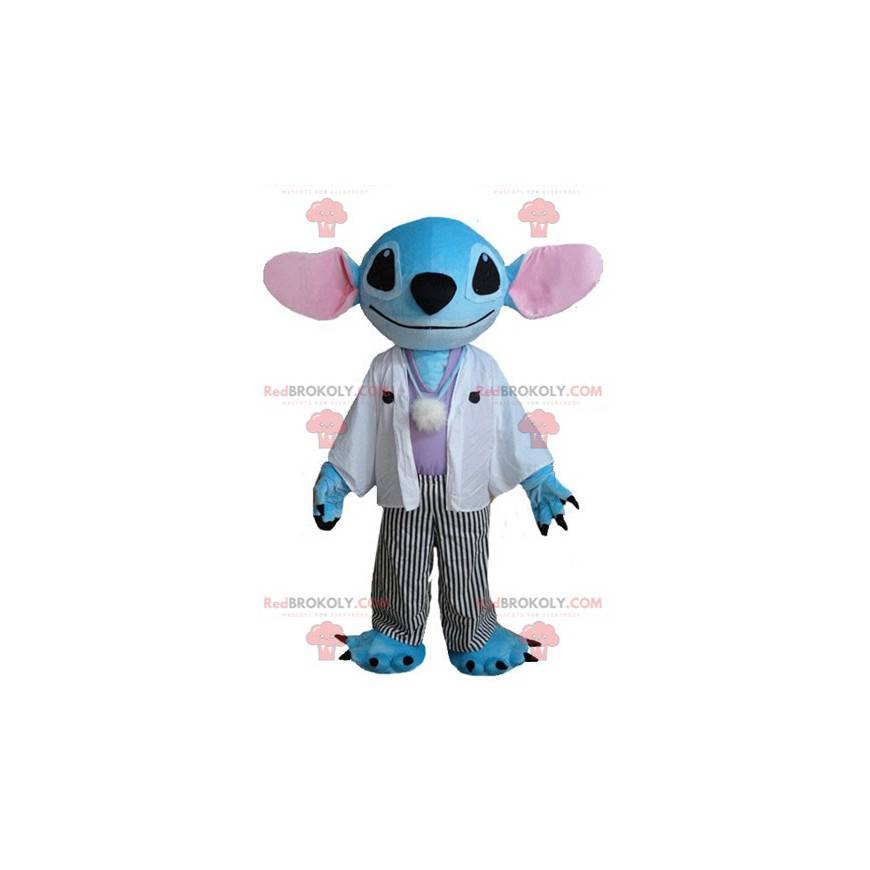 Mascotte di Stitch l'alieno blu di Lilo e Stitch -