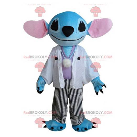 Stitch mascotte de blauwe alien uit Lilo en Stitch -