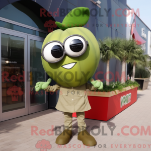 Postava maskota Olive Heart...