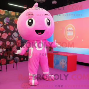 Rosa Anheng Maskot Kostyme...