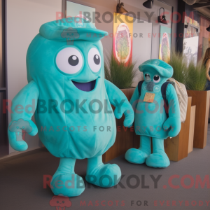 Disfraz de mascota Teal...