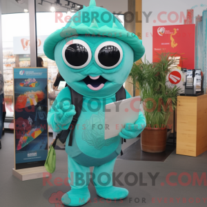 Disfraz de mascota Teal...
