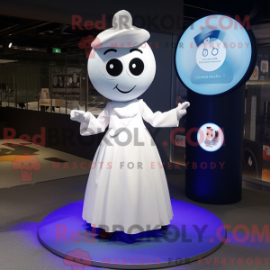White Scented Candle mascot...
