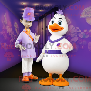 Lavendel mandarin maskot...