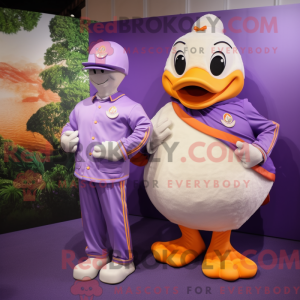 Lavendel mandarin maskot...
