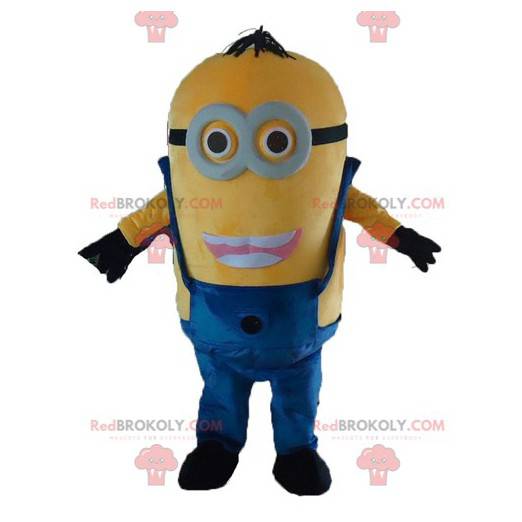 Mascotte de Minion célèbre personnage jaune de dessin animé -