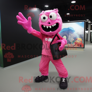 Rosa Untoter Maskottchen...