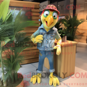 Figura de máscara de tucano...