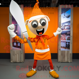 Costume mascotte de lanceur...