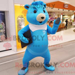 Blauw capibara...