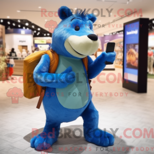 Blauw capibara...