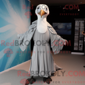Sølv Albatross maskot...