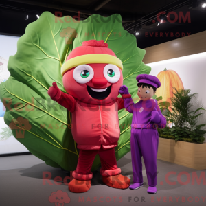 Red Cabbage Leaf...