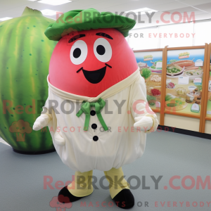 Creme Vandmelon maskot...
