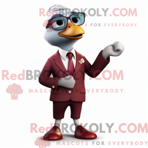 Maroon Gosling maskot...